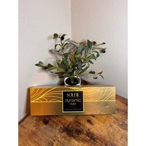 Soleil Dynamic Styler Baby Pink Ceramic Hair Straightener L10HSD-B46 450F New